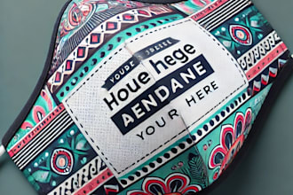 design unique, custom, and trendy face masks for your brand