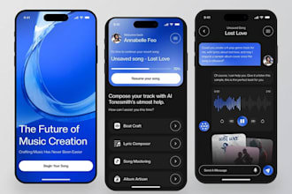 develop ai lyrics app, dj mix app, ai music editor