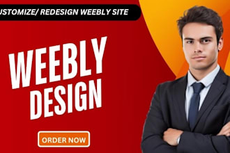 do professional weebly design or redesign weebly website