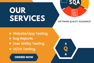do QA manual testing for your web and mobile applications