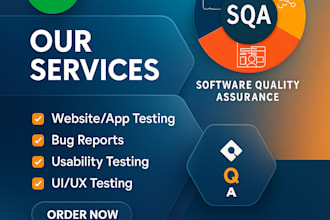 do QA manual testing for your web and mobile applications