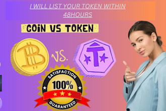 list your token or coin on any best exchange  platform