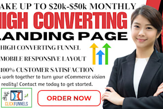 do clickfunnels landing page design sales funnel for high conversion rates