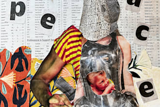 design unique digital collage art