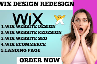 do wix website design landing page redesign wix studio development velo code