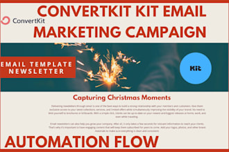 setup convertkit kit email marketing landing page newsletter campaign automation
