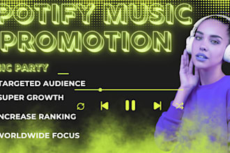 do spotify ads promotion, spotify promo to boost spotify fan base