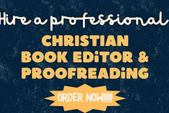 rewrite format edit design christian ebook devotional prayer sermon online cours