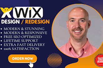 do wix website design, redesign wix website, wix online store