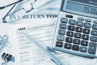 develop tax token, efile USA individual or business tax filings 1040 1065 1120