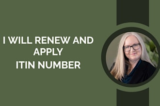 apply for your itin number as irs caa