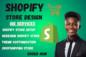 create design set up a responsive shopify store design redesign