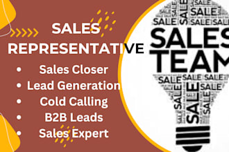 sales closer sales rep sales agent be your virtual assistant telemarketing