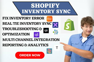 setup shopify inventory sync etsy syncx quicksync synkro trunk syncio tipo