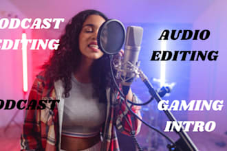 create an amazing  podcast intro music for you