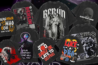 make awesome  streetwear design for your clothing brand