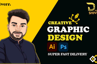 do your adobe illustrator work job, redesign work
