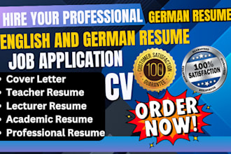 write professional executive resume CV cover letter sales resume job application