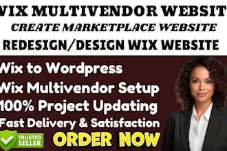 do wix website multivendor integration build wix wcfm marketplace website design