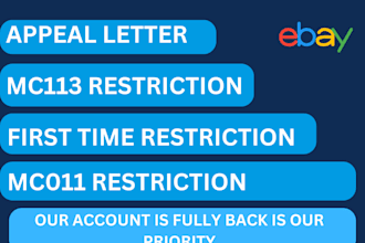 do reinstatement suspended ebay, remove mc011 restriction or mc113 suspension