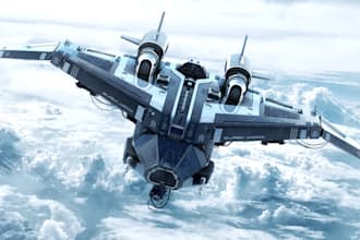 3d spaceship model, aircraft, 3d jet, interior car, spearpart for 3d printing