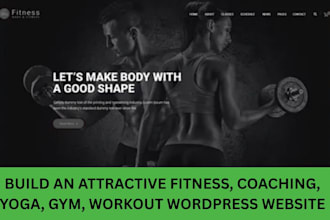 get you a tailored workout program website to showcase your services