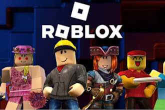 build entire roblox game, full game development, simulator, develop unity game