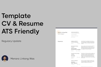 craft a professional executive cv and ats friendly resume