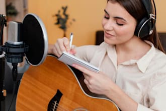 sing country modern song acoustic guitar as cowgirl nashville female singer