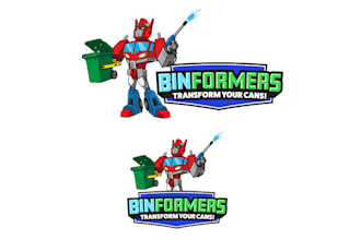 make cleaning with binformers transform your cans logo