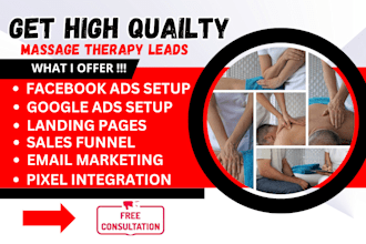 generate exclusive massage therapy lead medical spa lead botox via facebook ads