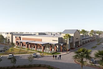 build school environment, event map, landscape, campground,architecture interior