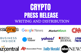 do crypto promotion by crypto press release on top crypto media sites