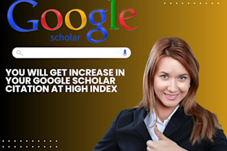 increase google scholar citation researchgate h index scopus