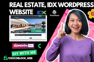 build SEO optimized real estate idx website setup real estate CRM kvore, lofty