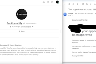 google profile suspension recovery and restoration service