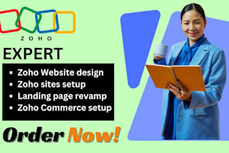 setup zoho commerce zoho ecommerce store zoho sites zoho website