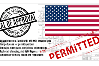 review stamp as licensed civil and structural engineer for USA city permits