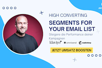 segment your email list for targeted, high converting campaigns
