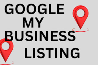 create google my business listing with pin location and get it verified
