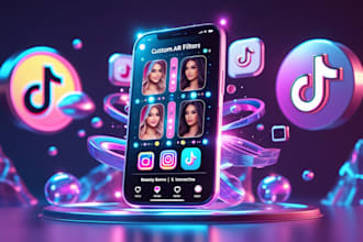 create stunning ar filters for instagram tiktok snapchat beauty game effects
