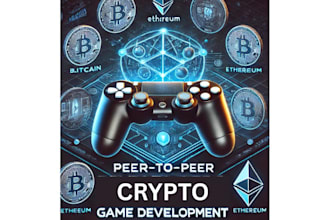 help you develop peer 2 peer crypto multi player game