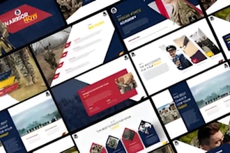 design powerpoint, google slides, pitch deck presentations, write urgent report