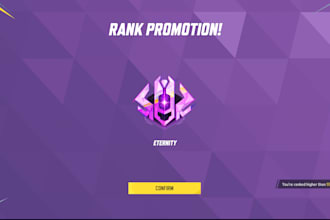help you rank up until eternity eu and na