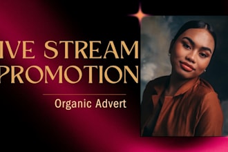 promote youtube live stream, live streaming app, apps promotion and shout out