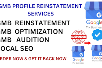 fix suspended gmb profile and reinstate google my business profile suspension