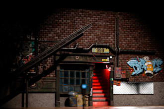 create high quality 3d product, models, game props and their renders