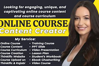 create online course quiz video course training manual whiteboard animation ppt