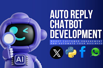develop social media bot instagram bot facebook bot twitter x bot whatsapp bot
