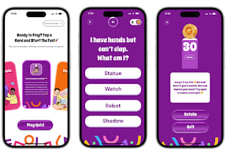 create ai quiz app, trivia app, ai course generator app